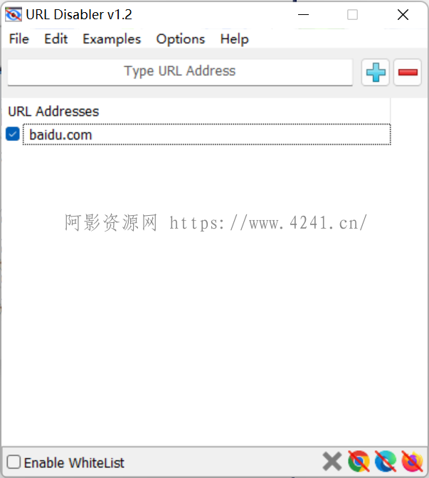 网址屏蔽软件-URL Disablerv1.2中文绿色版2.png